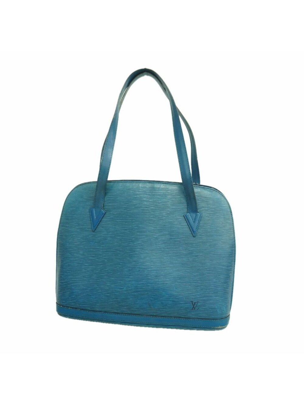 Louis Vuitton Shoulder Bag Epi Lussac Toledo Blue